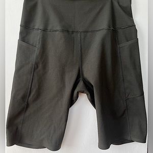 Black Spandex Bike Short